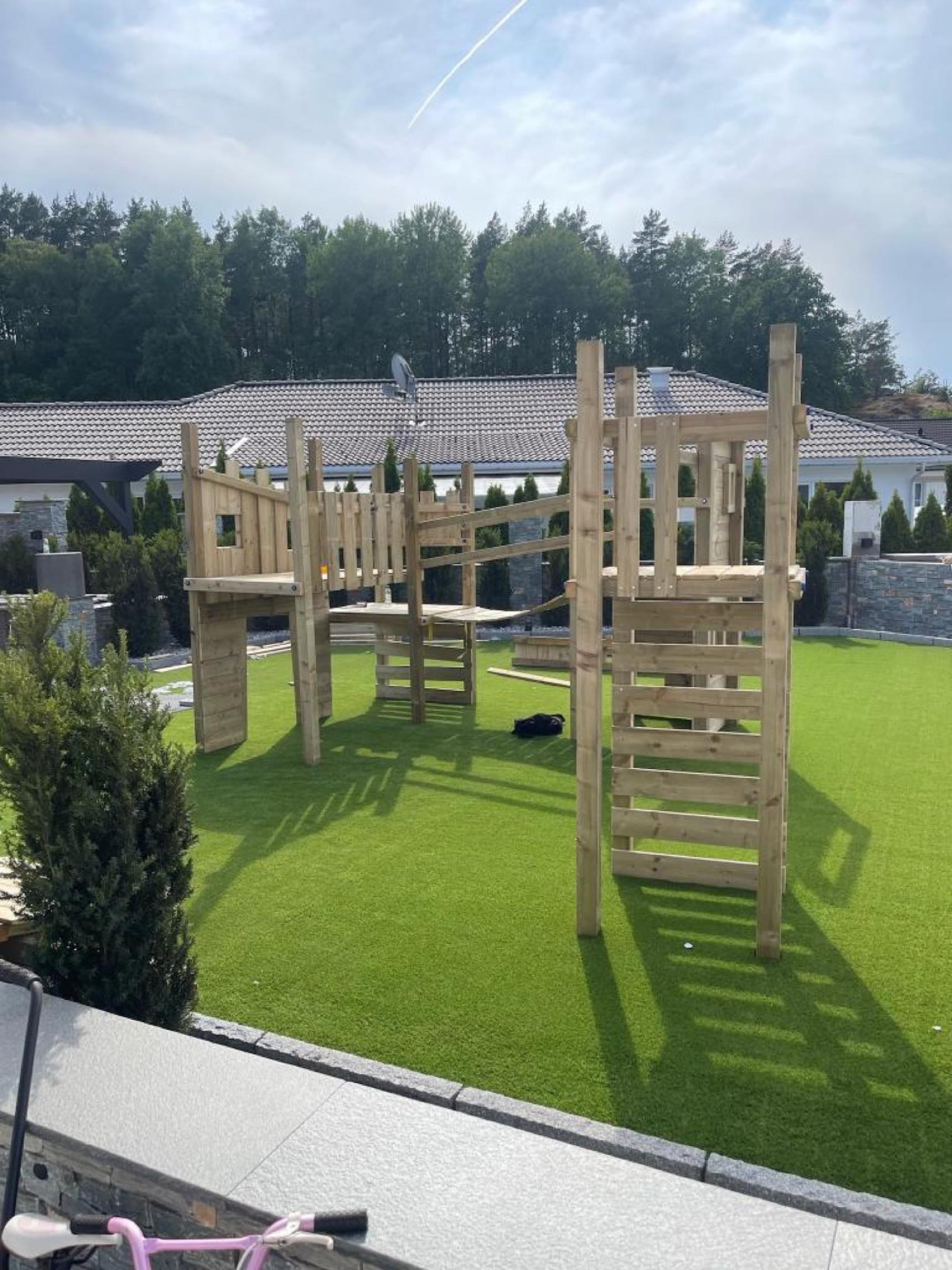 Pågående byggprojekt i totalentreprenad utfört av Arkipel